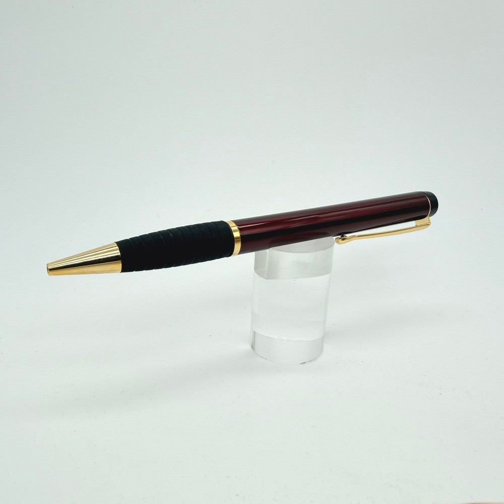 Parker Inflection Ballpoint Pen Unisex OS Burgundy Gold Trim Aerospace Office - Picture 6 of 7